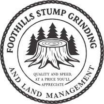 Foothills Stump Grinding logo